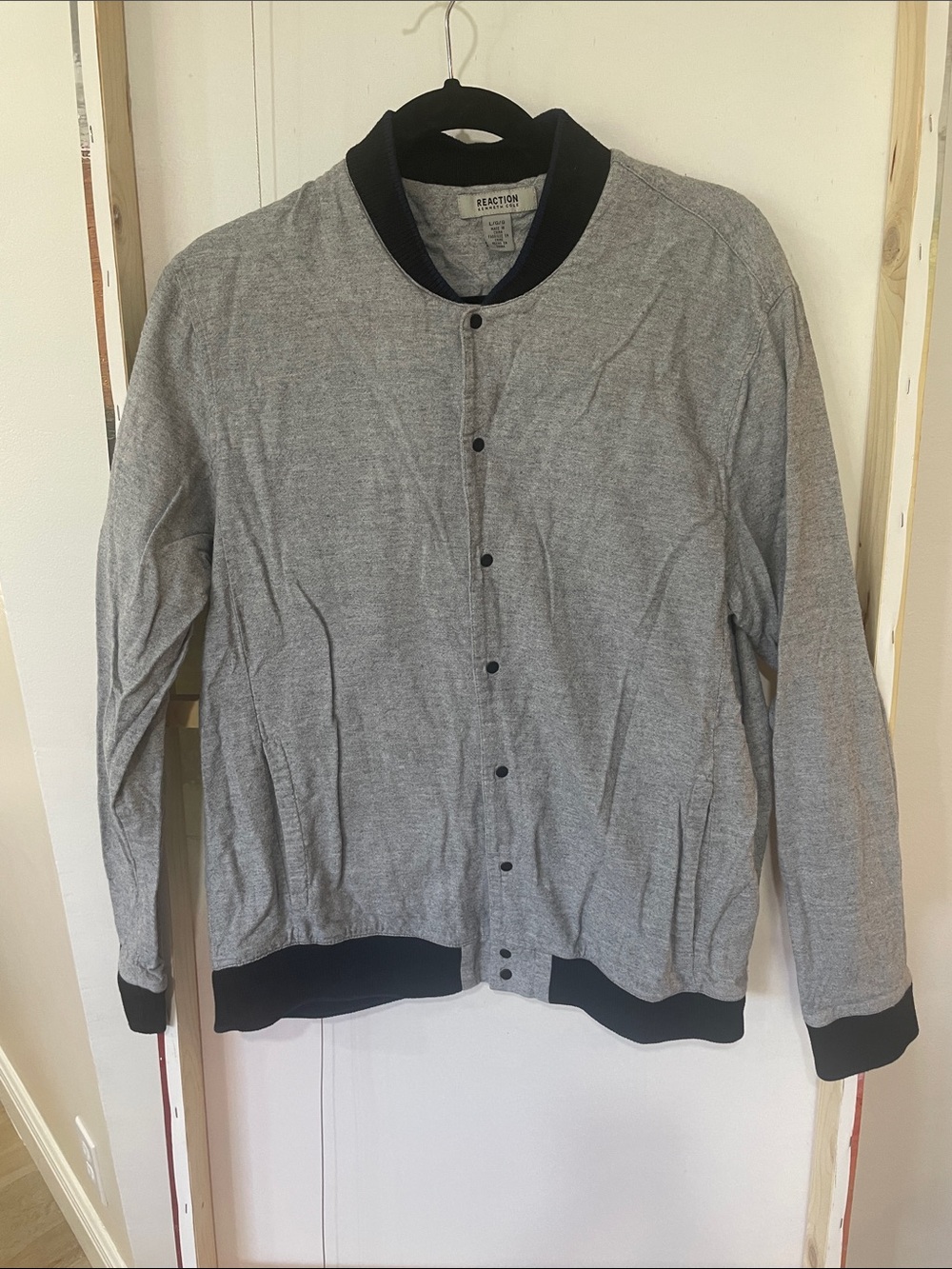 Kenneth Cole Reaction Light Gray with Black Trim
